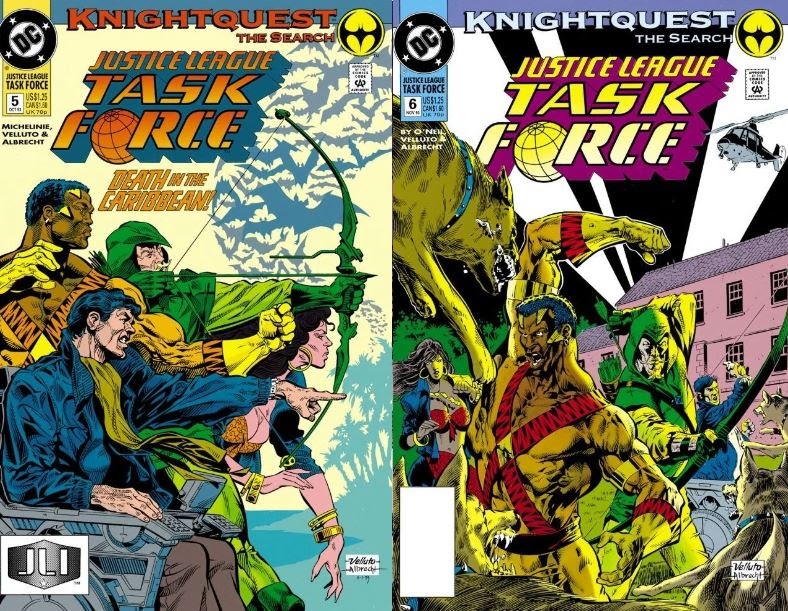 Justice League Task Force # 5 – 6 (1993)