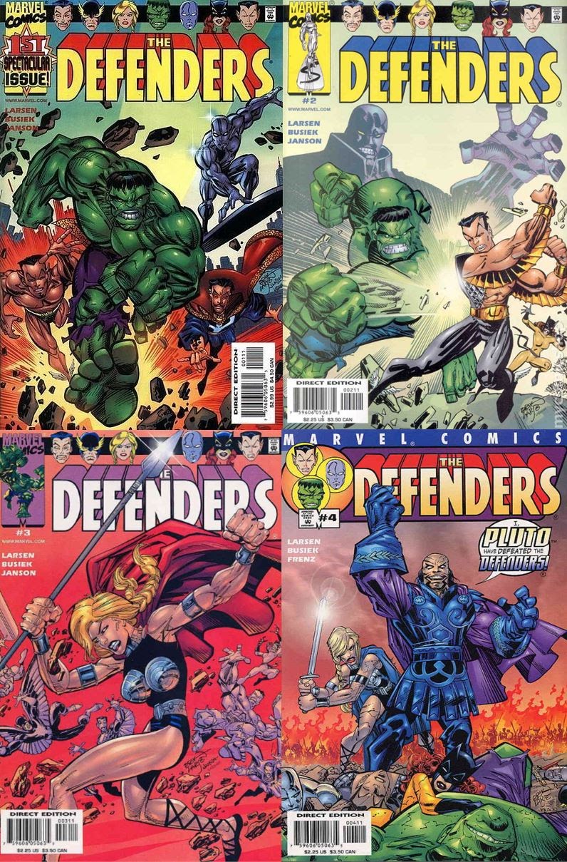 The Defenders Vol. 2 # 1 – 4 (2001)
